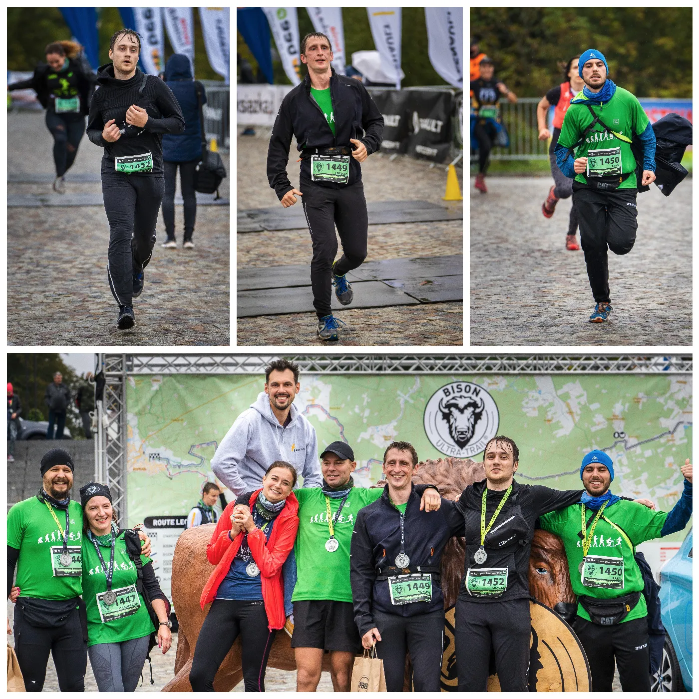 A running team of cronners