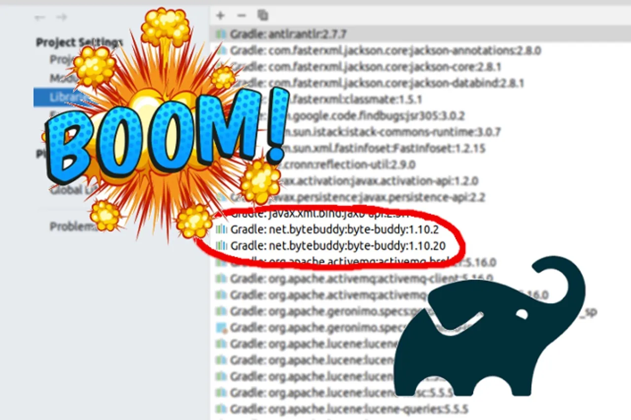 The hassle of transitive dependencies across sub-projects in Gradle