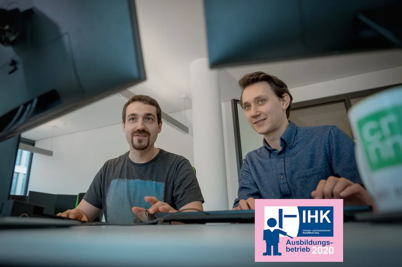 Wir bilden aus - cronn ist jetzt IHK-Ausbildungs&shy;betrieb!