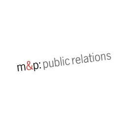 Logo von m&p: public relations