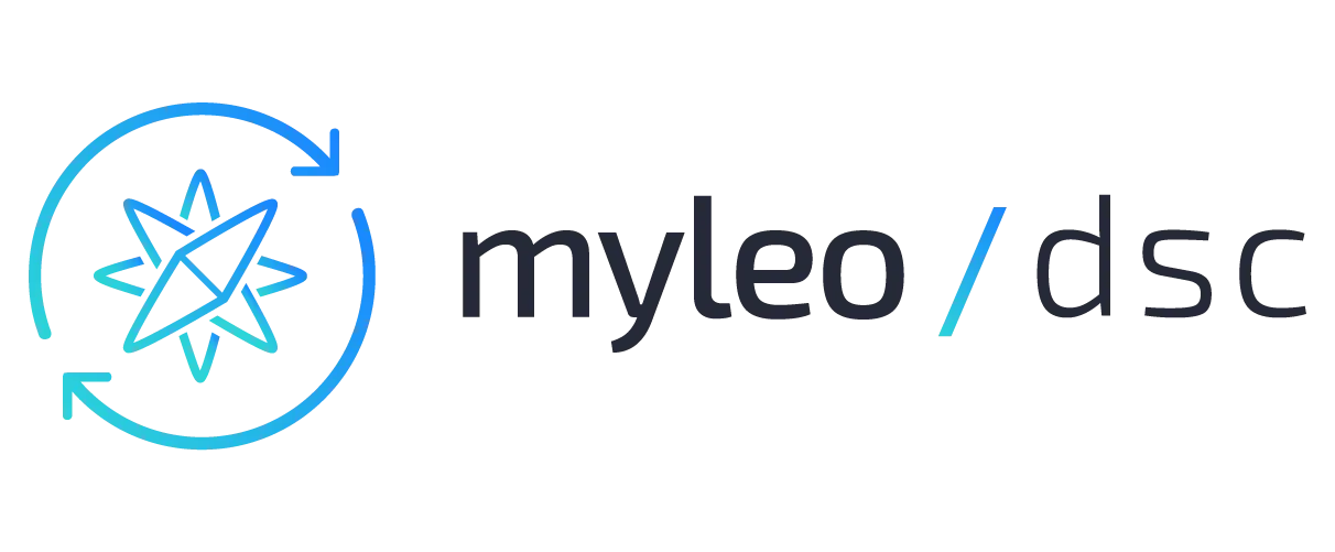 myleo / dsc logo